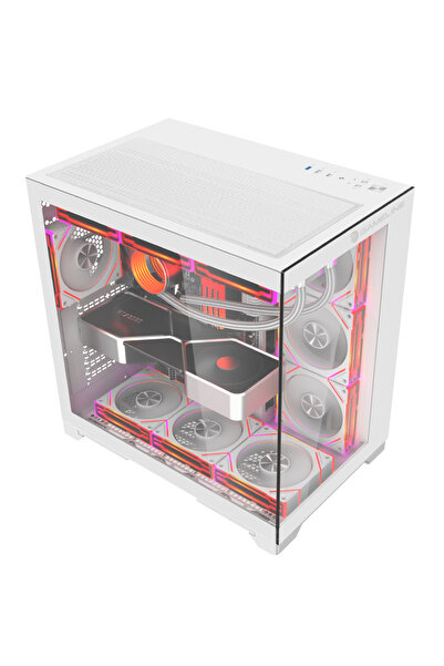 GAMELİNE Pro X1 Ryzen 7 5700X 32GB RAM 1TB M.2 Nvme SSD RTX5060 Sıvı Soğutmalı Oyuncu Masaüstü Bilgisayar