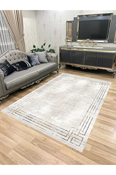 Bordo Halı Yıkanabilir Kaymaz Taban Halı Mutfak Dekor Yolluk Koridor Halısı S...