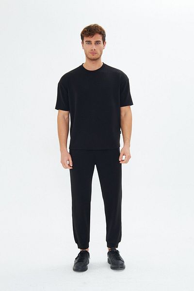 Whitefin Men's Modal Suit - Blackmodel: Gx9688