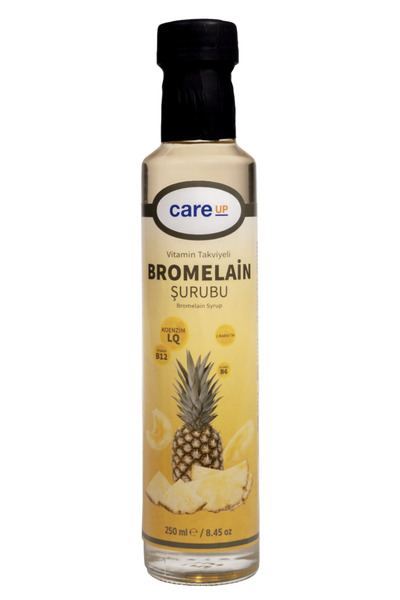 Care Up Bromelain Ananas Koenzim Q10 ve L Karnitin İçeren Detox Şurubu 250 ml