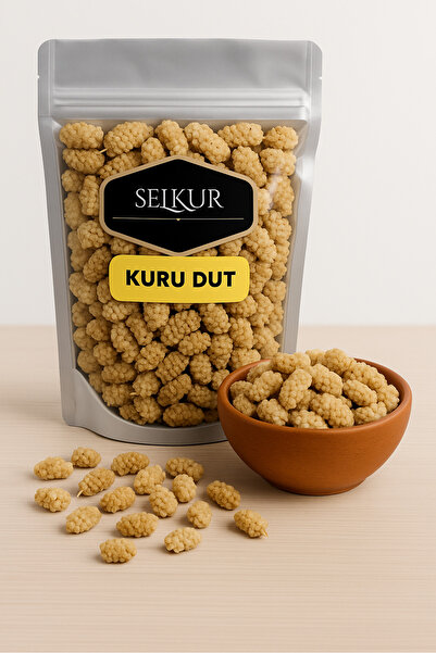 SELKUR Kuru Dut 500gr Dut Kurusu(DOĞAL KURUTULMUŞ,KATKISIZ)