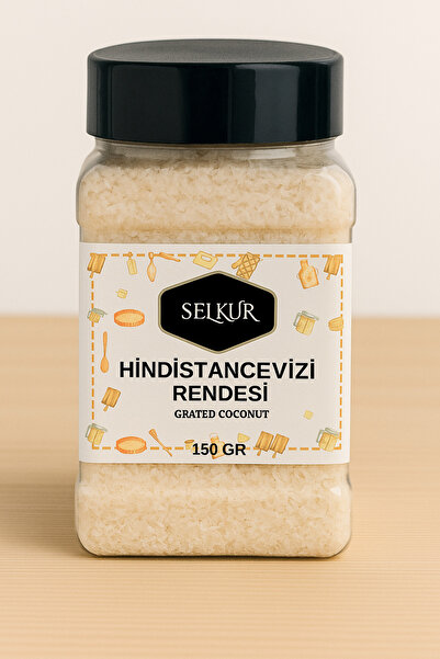 SELKUR Hindistancevizi Rendesi 150gr Katkısız 1. Kalite