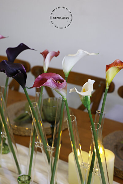 Dekorsende Ramură Artificială Gala Mini 45 cm Portocaliu