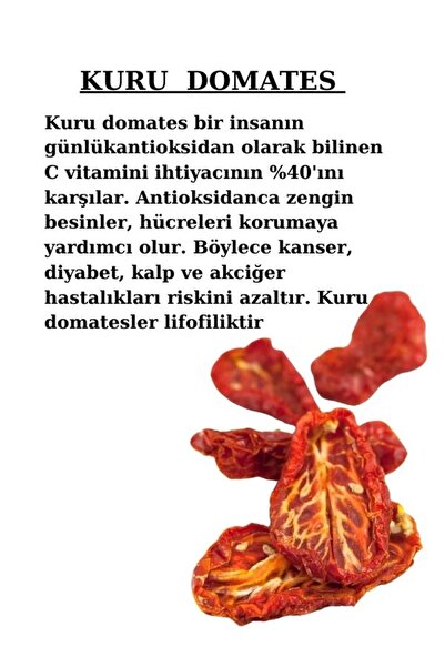 SELKUR Kuru Domates 200GR