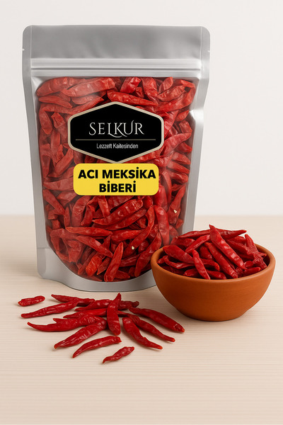 SELKUR Acı Meksika Biberi 50GR ZEHİR ACI