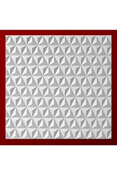 STROPİYER Beyaz Piramit Modeli =10 m2 =40 Adet Tavan Kaplama