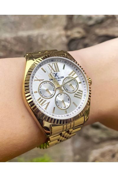Daniel Klein Dke.1.10847 Exclusive All Functions Active 3 Atm Waterproof Women Wrist Watch
