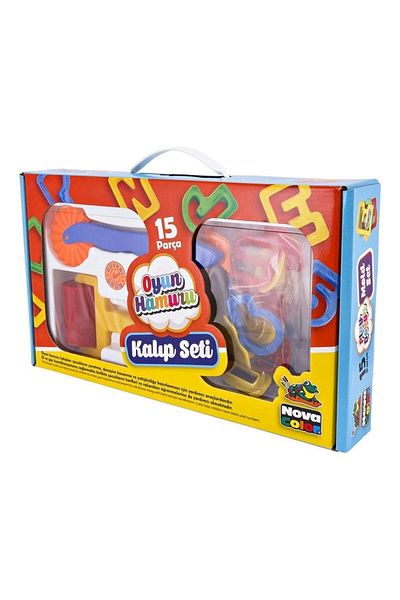 Nova Color Nc-850 Letter & Number Play Dough Mold Set