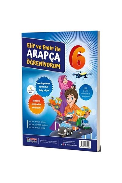 Mektep Yayınları I'M Learning Arabic with Elif and Order 6. Classroom