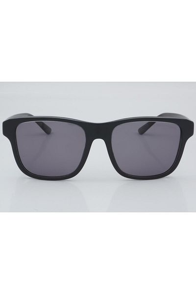 Emporio Armani Man Pillow Sunglasses- Ea 4208 - Lense Size:56mm - Shiny Black/top Crystal