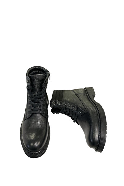 JAMES FRANCO 2105188   M 510 - Men's Black Genuine Leather Boots