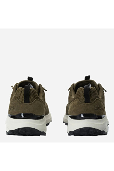 Jack Wolfskin 4056661_5172 Dromoventure Knıt Low M Outdoor Koşu Ayakkabı Kahve Beyaz