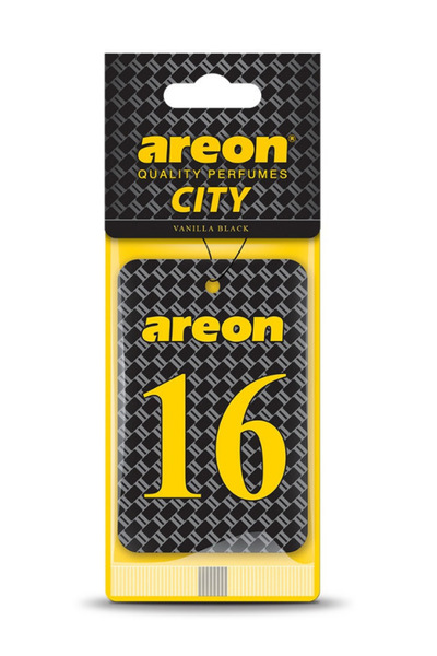 Areon City Vanilla Black 16 Oto Araç Kokusu