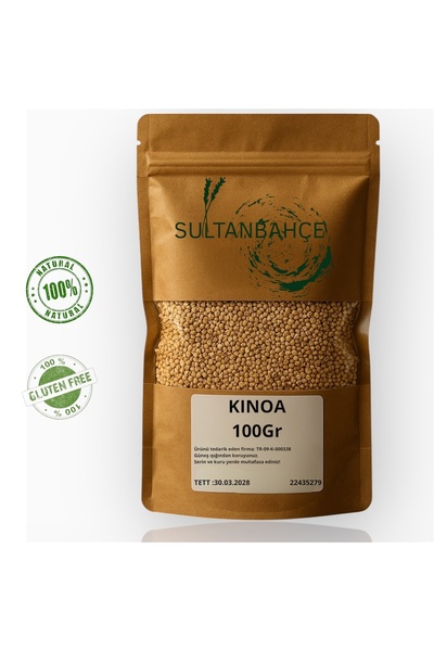 sultanbahçe Doğal Kinoa 100 gr | Yüksek Lif Ve Protein Kaynağı | Vegan - Sağl...