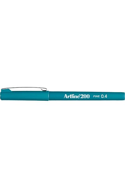 artline 200 Fineliner 0.4mm Felt Tip Pen Dark Green