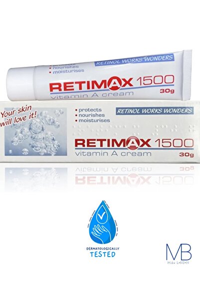 Retimax 1500 Retinol– Kuru Ve Hassas Ciltler Için Retinol Bakım & Cilt Yenileyici,nemlendirici Formül-30g