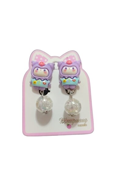 FAMEMUS ACCESSORY مشبك للأطفال على شكل شخصية كورومي اللطيفة - موديل مطرز بالل...