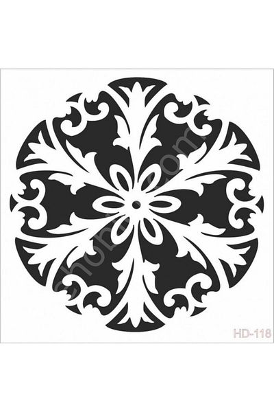 Cadence Hd118 45X45 Home Decor Stencil