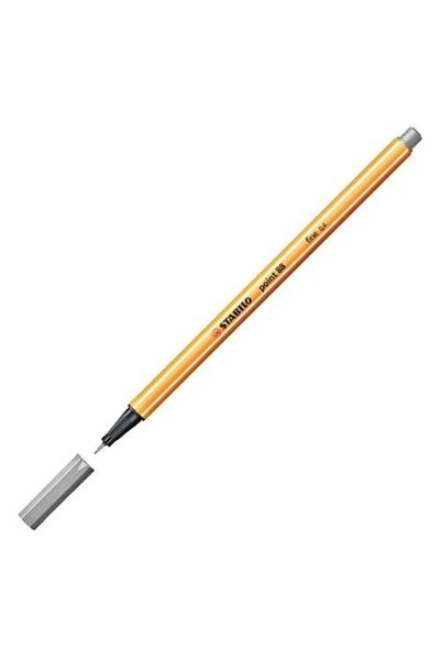Stabilo - Fine Felt Tip Pen - Point 88 - Light Gray