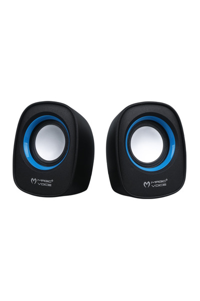 nelerbulurum Oval Kasa Şık Ve Zarif Görünümlü 1 + 1 Usb Mini Hoparlör ( 5 Wat...