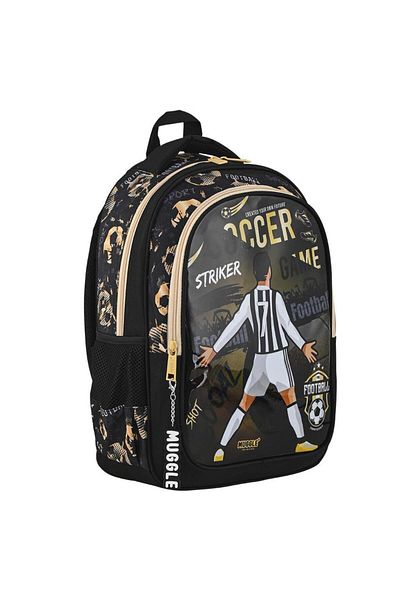 MUGGLE Mu-9140 Primary School Backpack Soccer Game Lunchbox Pencil Case