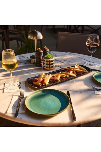 retroline Lüks Şarjlı Masa Lambası Light Old Gold Kaplama