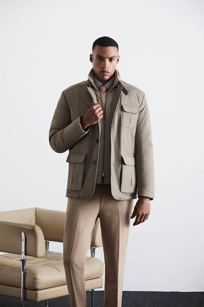 Hemington Goose down Filled Camel Coat