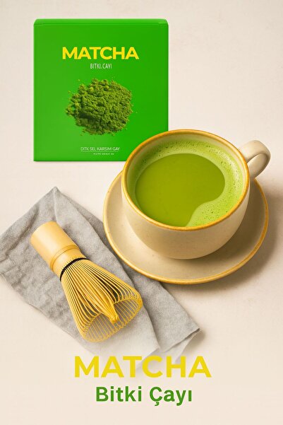 HACIFAKIOĞLU Organik Matcha Tozu / Matcha Çayı 30 Günlük Premium Bitki Karışım