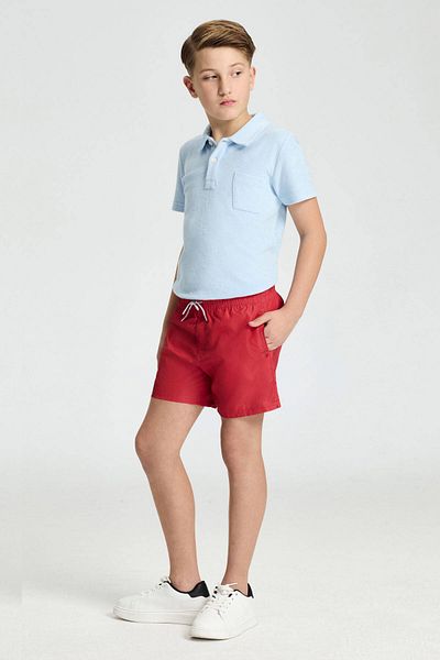 Hemington Special Cut Red Quick Dry Children's Swimsuit