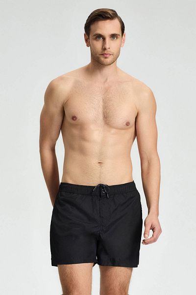Hemington Black Special Cut Quick Dry Swimsuit