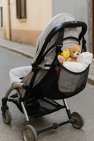 Genel Markalar Bebek arabası arkası için annelere özel askılı geniş iç haciml...