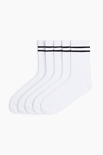 H&M 5'li Spor Çorabı DryMove™