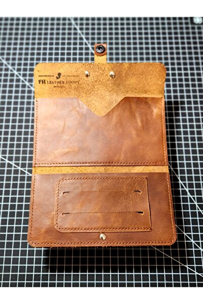 FH LEATHER GOODS HAKİKİ DERİ TÜTÜN SAKLAMA KESESİ (Kişiye özel isim yazılabilir)