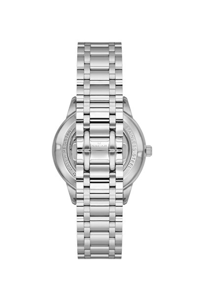 Nacar Sapphire Glass Classic Silver Men's Watch Nc42-299357-Anm