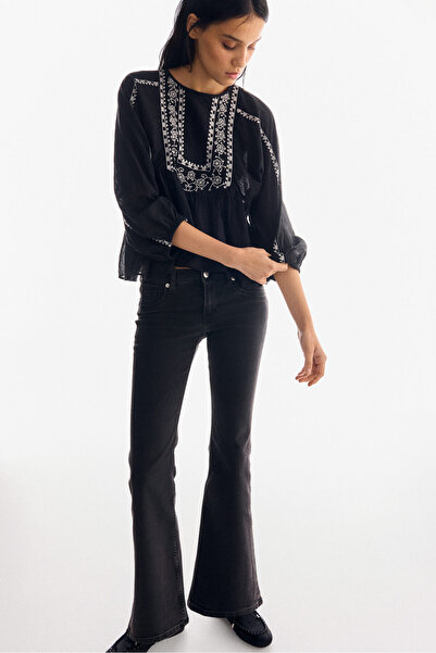 H&M Flared Low Jeans