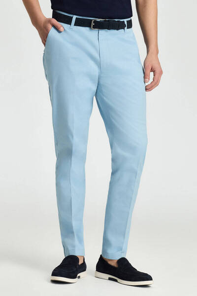 Hemington Gök Mavisi Yazlık Chino Pantolon