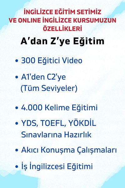 Limasollu Naci Öğretim Yayınları English Training Set, Grammar Book, 4000 Words, 300 Videos, Exam Preparation, Yds, Regional Language, Toefl -12