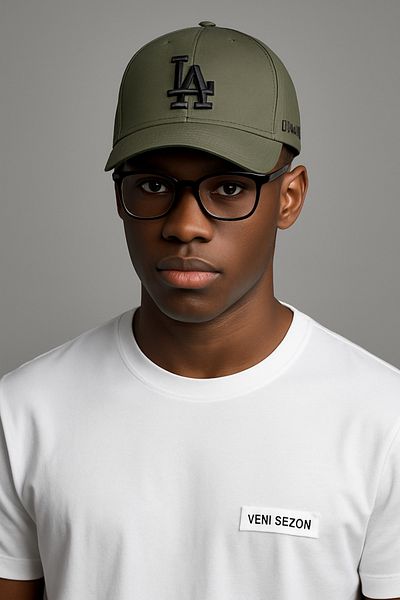 ZERAMİNE La Model Sports Hat Micro Fabric Unisex Hat Khaki