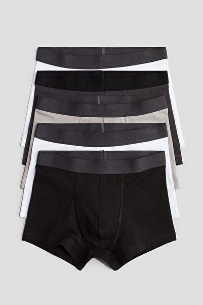 H&M 5'li Kısa Boxer Şort
