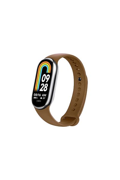Techmaster سوار معصم ذكي متوافق مع Xiaomi Mi Band 8 9 10 من السيليكون