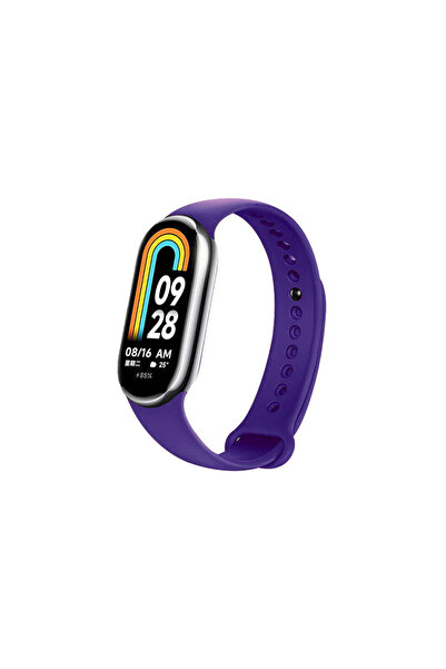 Techmaster Xiaomi Mi Band 8 9 10 Uyumlu Akıllı Bileklik Silikon Kordon Kayış