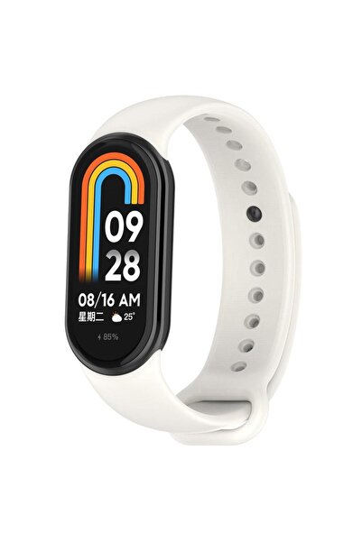Techmaster Xiaomi Mi Band 8 9 10 Uyumlu Akıllı Bileklik Silikon Kordon Kayış