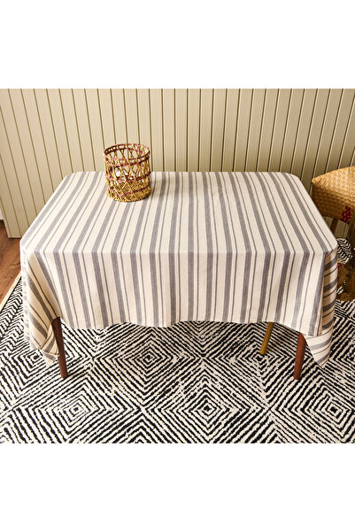 Evidea Față de masă Soft Alno - Ecru / Antracit - 140x200 cm