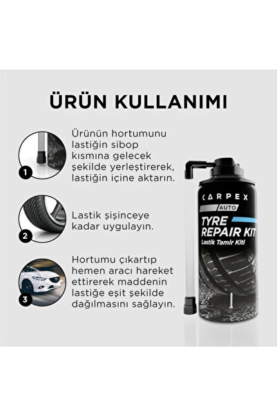 Carpex Oto Lastik Tamir Kiti 300 ml