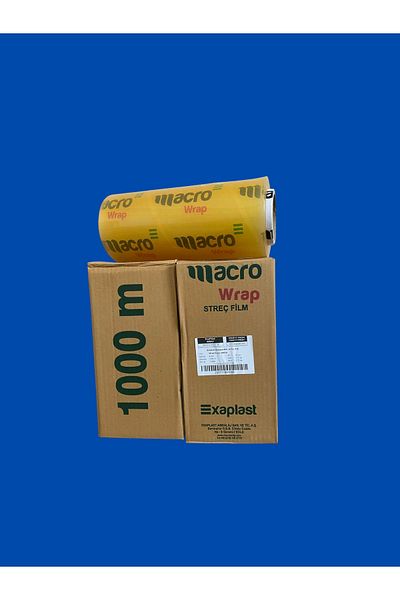 MACRO 8 Micron Stretch Film Wrap - 30X1000 m