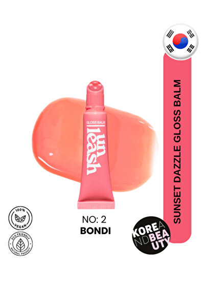 UNLEASHIA Sunset Dazzle Gloss Balm — Nem Destekli Işıltılı Dudak Balmı 10g