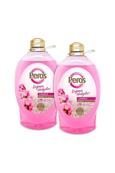 Peros Amber & Rose Liquid Soap 3 kg X2 Pieces