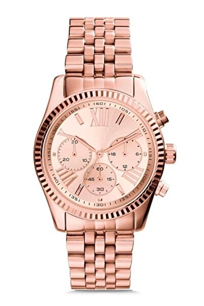 Newera Watch ساعة يد نسائية بحزام معدني Km350064