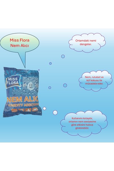 Miss Flora Nem Alıcı 450 G Yedek 24'lü Paket