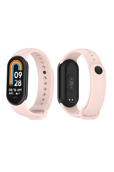 Techmaster سوار معصم ذكي متوافق مع Xiaomi Mi Band 8 9 10 من السيليكون